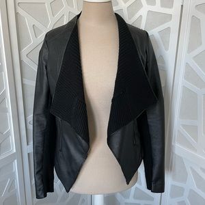 Vegan leather jacket